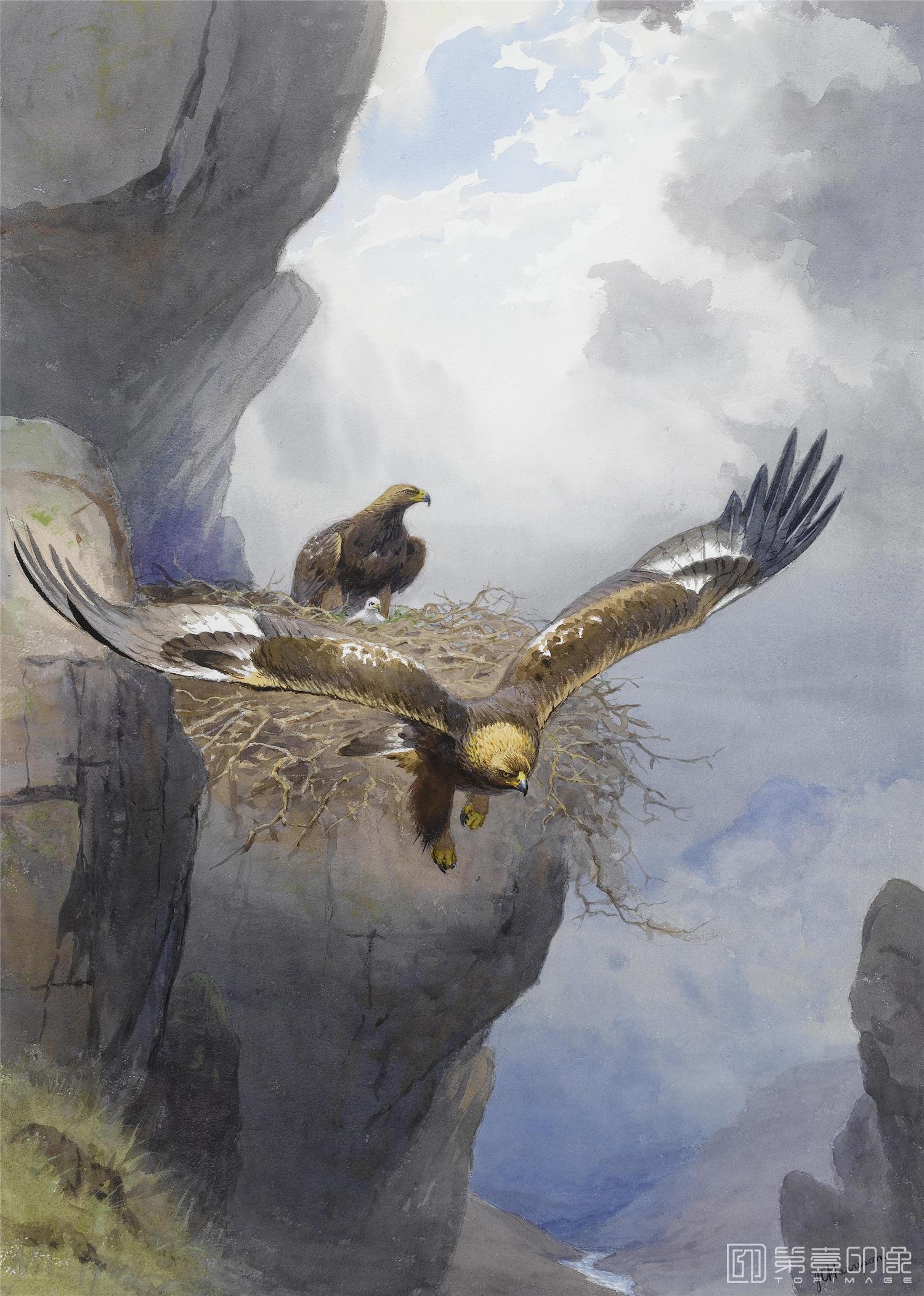 油画-约翰.赛里尔·哈里森 John Harrison作品集-123